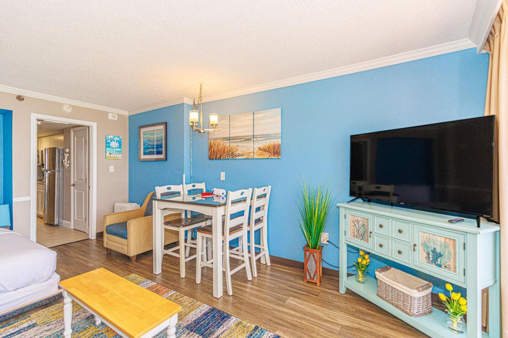 Oceanfront 1 Bedroom Suite With Beautiful Decor And Accents Caravelle Resort 1039 Sleeps 6 Guests เมอร์เทิลบีช ภายนอก รูปภาพ