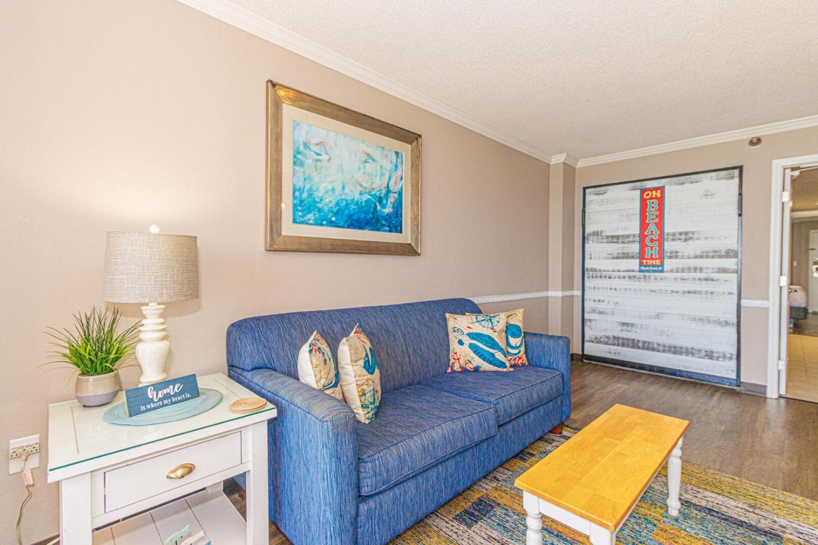 Oceanfront 1 Bedroom Suite With Beautiful Decor And Accents Caravelle Resort 1039 Sleeps 6 Guests เมอร์เทิลบีช ภายนอก รูปภาพ