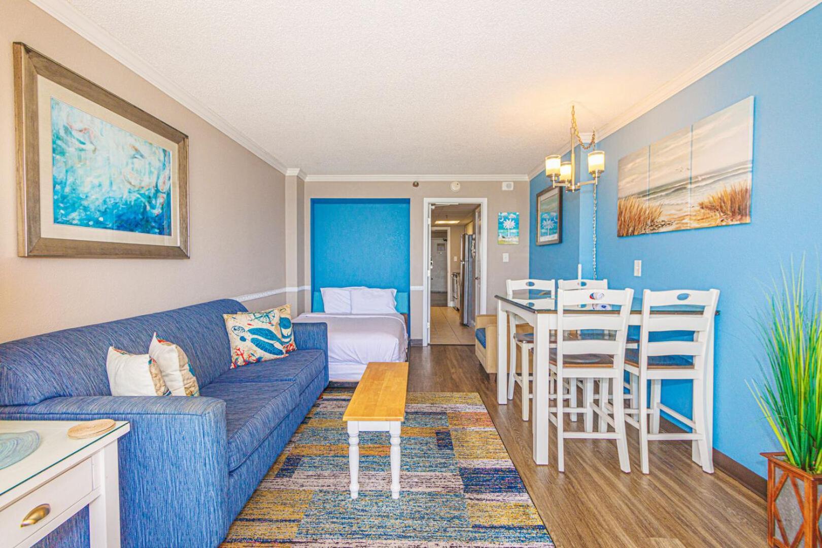 Oceanfront 1 Bedroom Suite With Beautiful Decor And Accents Caravelle Resort 1039 Sleeps 6 Guests เมอร์เทิลบีช ภายนอก รูปภาพ